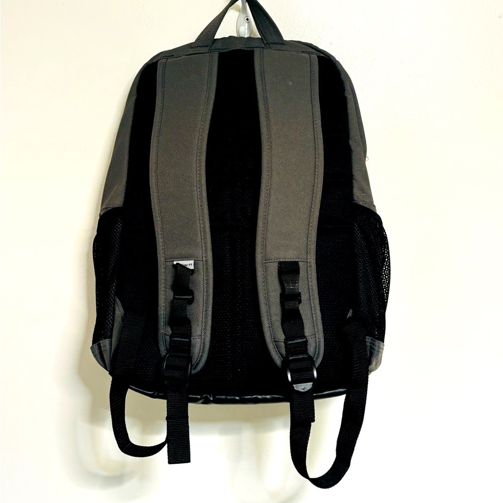 Carhartt 27L Single-Compartment Backpack, Durable Pack with Laptop Sleeve Gray - Picture 9 of 15